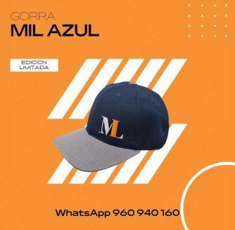 Gorra ML Azul